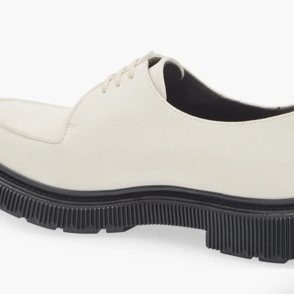 Adieu Leather Apron Toe Derby Shoes $530 Sz 13.